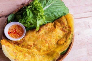 Ăn vặt Bụi Sài Gòn - Bánh Xèo