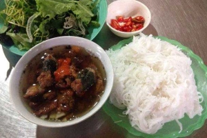 Ăn vặt Bún Chả Vân Thường - Chợ Hà Đông