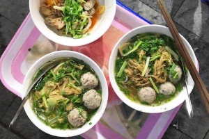 Ăn vặt Bún Mọc - Hàng Ngang