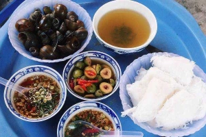 Ăn vặt Bún Ốc Chấm Tống Duy Tân