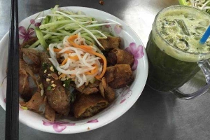 Ăn vặt Bún Thịt Nướng Chả Giò Bà Thêm