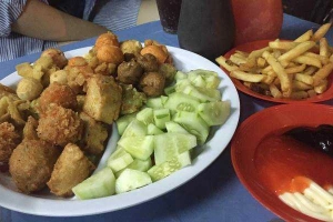 Ăn vặt Cá Viên Chiên - Đồng Đen