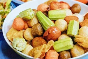 Ăn Vặt - Cá Viên Chiên - Lam Sơn