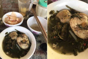Ăn vặt Canh Măng Tiết & Tiết Hầm - Chợ Cột 3