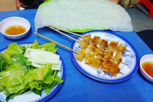 Ăn vặt Chả Lụi Nướng - Đặc Sản Bình Định