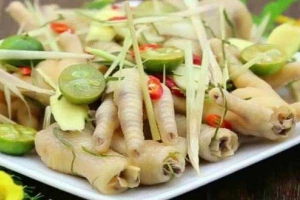 Ăn vặt Chân Gà Sả Ớt & Bún Đậu Mắm Tôm - Cự Lộc
