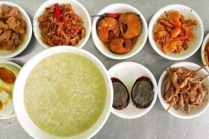 Ăn vặt Cháo Trắng Hột Vịt Muối - Trần Khắc Chân
