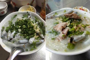 Ăn vặt Tư Ký - Cháo Sá Sùng
