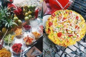 Ăn vặt Chè Hạt Đác & Bánh Tráng Nướng - Đội Cấn