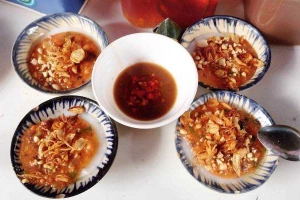 Ăn vặt Chén Đất - Bánh Bèo Chén & Nem Nướng