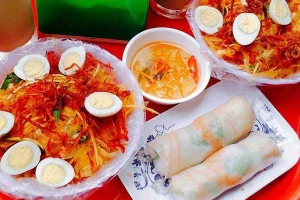 Ăn vặt Chị Mập - Bánh Tráng Trộn