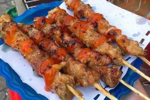 Ăn vặt Chị Tâm - Thịt Xiên Nướng
