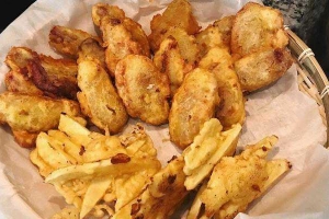 Ăn vặt Chuối Chiên & Khoai Chiên