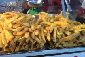 Ăn vặt Chuối Chiên, Khoai Lang Chiên & Bánh Cay