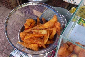 Ăn vặt Chuối Chiên & Khoai Lang Chiên