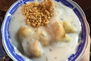 Ăn vặt Chuối Nướng Chợ Tân Bình