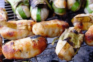Ăn vặt Chuối Nướng Miền Tây