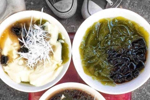 Ăn vặt Cô Dậu - Tào Phớ Thạch Găng & Chè Đỗ Đen