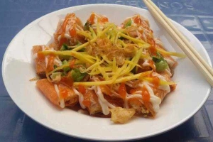 Ăn vặt Cô Hồng - Bánh Tráng Cuốn