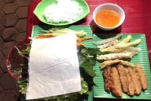 Ăn vặt Cô Lơ - Nem Nướng
