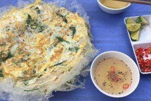 Ăn vặt Cô Oanh - Bánh Khoái Tép
