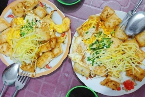 Ăn vặt Cô Thủy - Bột Chiên & Nui Chiên
