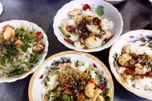 Ăn vặt Cơm Hến O Lai