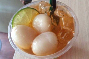 Ăn vặt Cu Bin - Trà Vải & Trà Đào