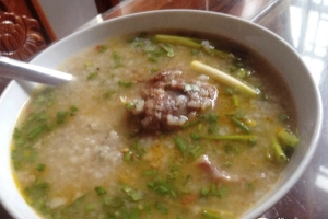 Ăn vặt Dì Liên - Cháo Bò