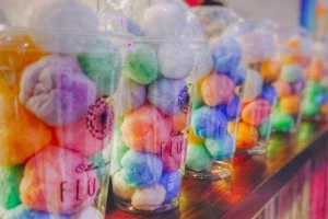 Ăn vặt Fluffy - Kẹo Bông Gòn Nhật Bản