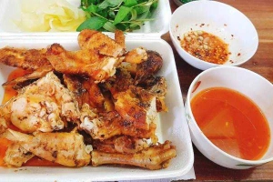 Ăn vặt Gà Nướng Muối Ớt - Đặc Sản Miền Tây