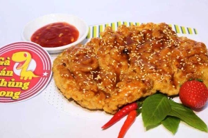 Ăn vặt Gà Rán Miếng Khổng Lồ
