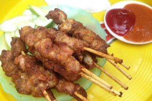 Ăn vặt Gà Xiên Chiên - Lương Định Của