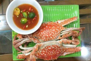 Ăn vặt Ghẹ Hấp Bà Nga Béo