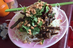 Ăn vặt Gỏi Gan & Bánh Tráng Trộn