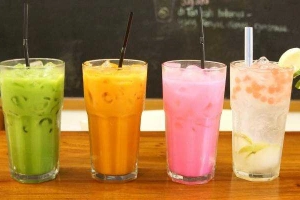 Ăn vặt H&M Milk Tea