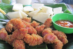 Ăn vặt Hà Nội Ngon - Nem Chua Rán Hà Nội - Lê Văn Sỹ