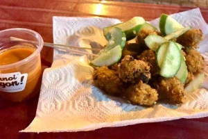 Ăn vặt Hà Nội Ngon - Nem Chua Rán Hà Nội - Quang Trung