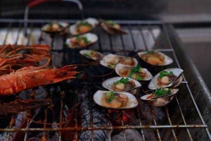 Ăn vặt Hải Sản Nướng 3 Thằng Ku - Kênh Tân Hóa