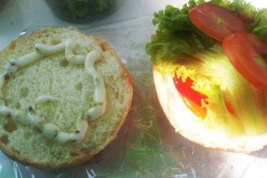 Ăn vặt Hamburger 15K
