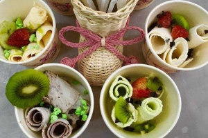 Ăn vặt Happy Kem - Chè & Kem Cuộn Thái Lan