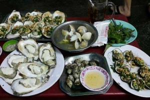 Ăn vặt Hàu Nướng 10k