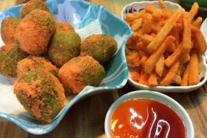 Ăn vặt Jecci Mun - Bánh Sữa Tươi Chiên