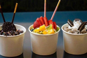 Ăn vặt Kem Cuộn Thái Lan - Lê Lợi