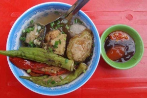 Ăn vặt Khổ Qua Cà Ớt Dồn Chả Cá Pasa