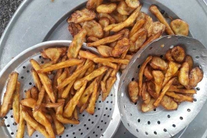 Ăn vặt Khoai Lang Chiên & Chuối Chiên
