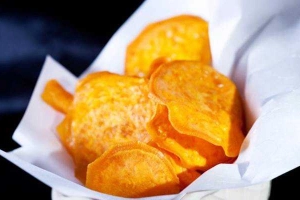 Ăn vặt Khoai Lang Miếng Chiên Bơ