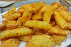 Ăn vặt Khoai Tây KFC Lắc Phô Mai