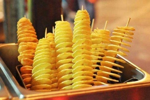 Ăn vặt Khoai Tây Lốc Xoáy & Khoai Lang Lắc