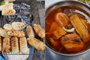 Ăn vặt Khu Ẩm Thực Chợ Hòa Bình